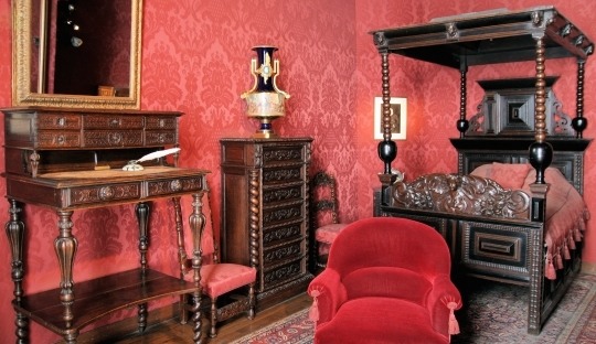 Bureau de Victor Hugo dans sa chambre