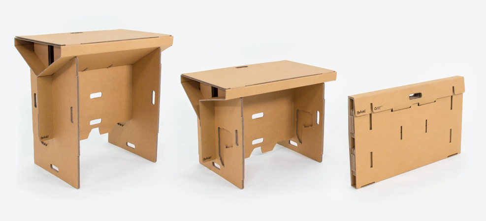  Refold : le bureau debout pliable et transportable